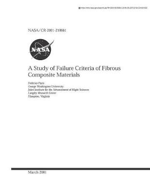 Book cover for A Study of Failure Criteria of Fibrous Composite Materials