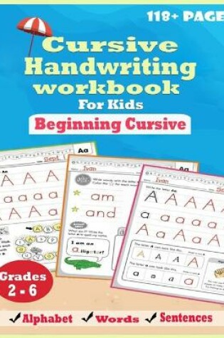 Cover of Cursive Handwriting Workbook For Kids