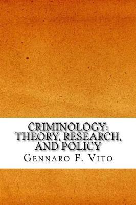 Book cover for Criminology