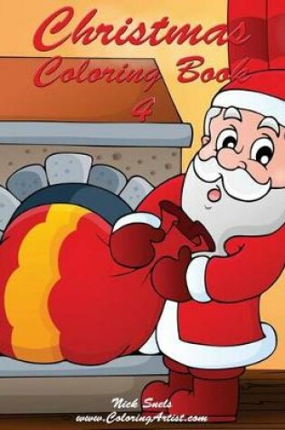 Cover of Christmas Coloring Book 4