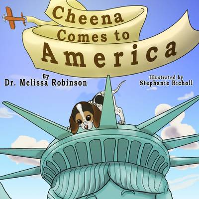 Book cover for Cheena Comes to America