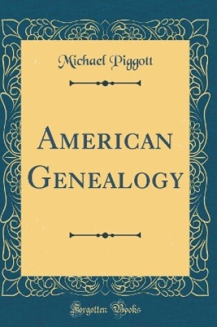 Cover of American Genealogy (Classic Reprint)