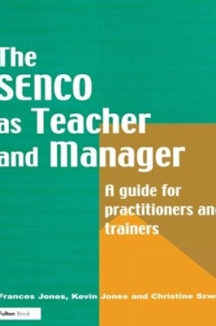 Cover of The Special Needs Coordinator as Teacher and Manager