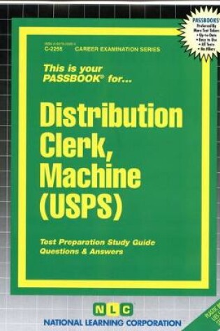 Cover of Distribution Clerk, Machine (U.S.P.S.)