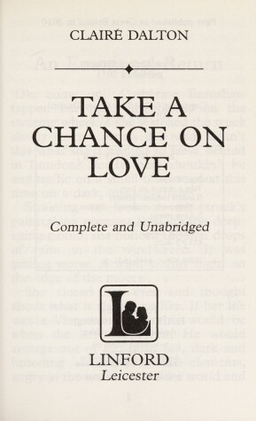 Book cover for Take A Chance On Love