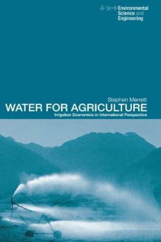 Cover of Water for Agriculture