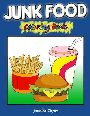 Book cover for Junk Food Coloring Book