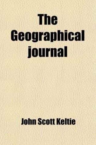 Cover of The Geographical Journal Volume 3