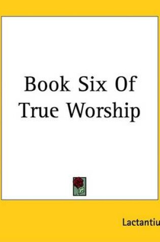 Cover of Book Six of True Worship