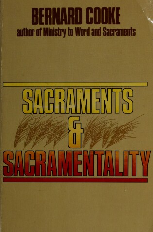 Cover of Sacraments and Sacramentality