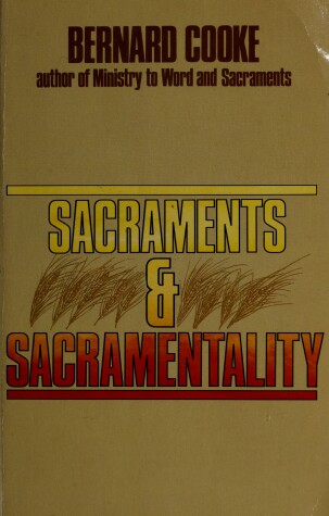 Cover of Sacraments and Sacramentality
