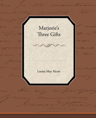 Book cover for Marjorie S Three Gifts