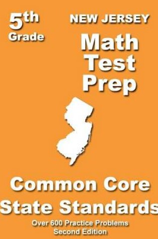 Cover of New Jersey 5th Grade Math Test Prep