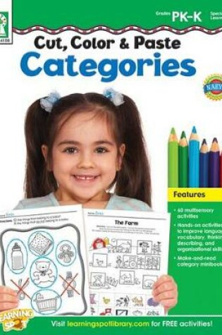 Cover of Cut, Color & Paste Categories, Grades Pk - K