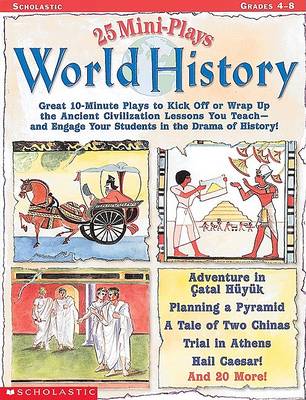 Book cover for 25 Mini-Plays: World History