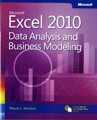 Book cover for Microsoft Excel 2010 Data Analysis and Business Modeling