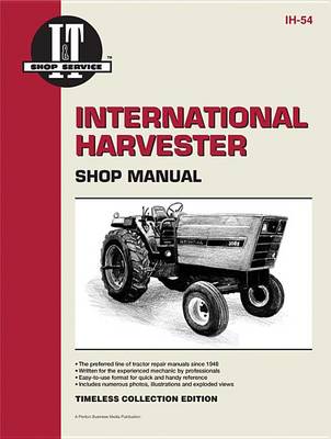 Book cover for International Harvester (Farmall) 3088, 3288, 3488 Hydro & 3688 Tractor Service Repair Manual