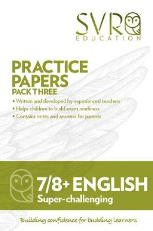 Cover of English 7/8+ Pack 3 Folder