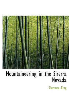 Book cover for Mountaineering in the Sirerra Nevada