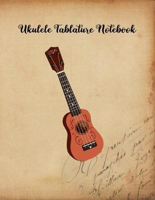 Book cover for Ukulele Tablature Notebook