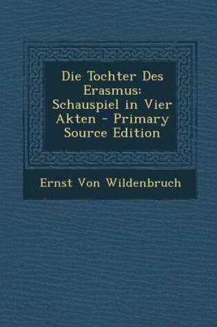 Cover of Die Tochter Des Erasmus