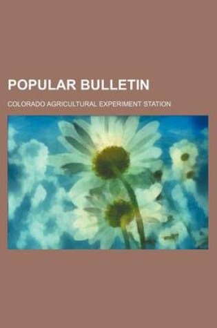 Cover of Popular Bulletin