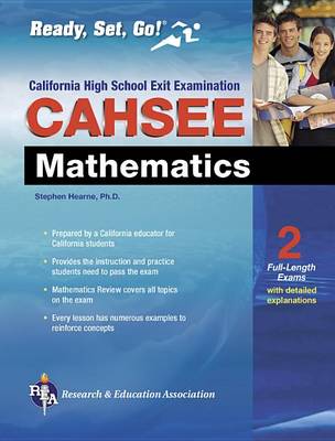 Book cover for Cahsee Mathematics Test