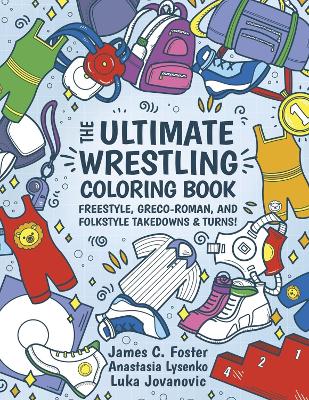 Book cover for The Ultimate Wrestling Coloring Book