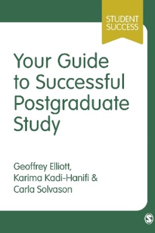 Cover of Your Guide to Successful Postgraduate Study