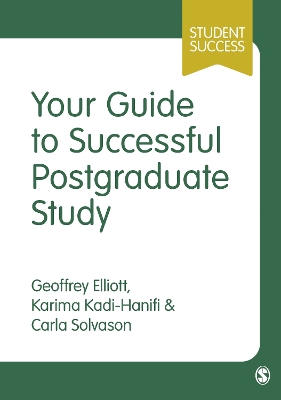 Book cover for Your Guide to Successful Postgraduate Study