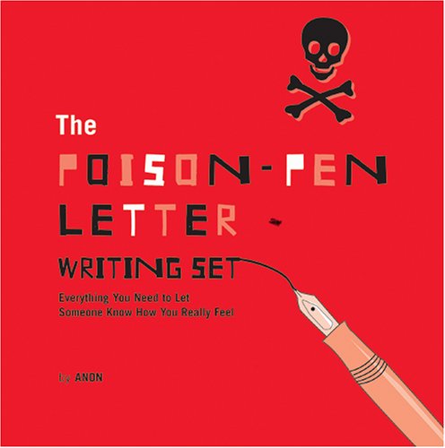 Book cover for The Poison-Pen Letter Writing Set