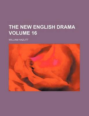 Book cover for The New English Drama Volume 16