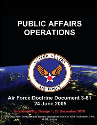 Book cover for Public Affairs Operations