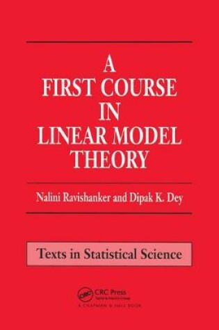 Cover of A First Course in Linear Model Theory