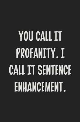 Cover of You Call It Profanity. I Call It Sentence Enhancement.