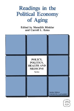 Cover of Readings in the Political Economy of Aging