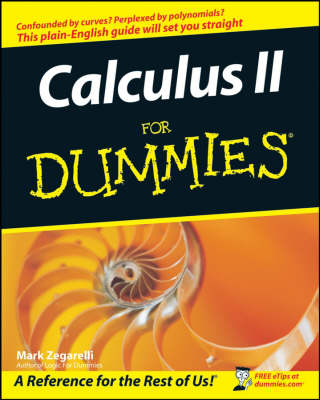 Book cover for Calculus II For Dummies