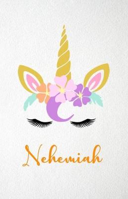 Book cover for Nehemiah A5 Lined Notebook 110 Pages