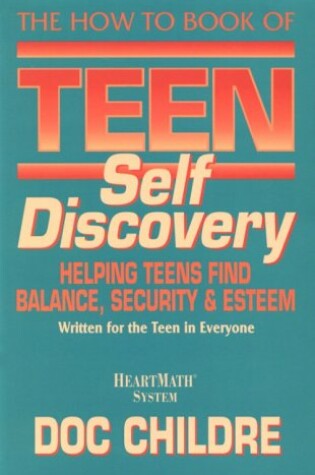 Cover of How to Book of Teen Self Discovery