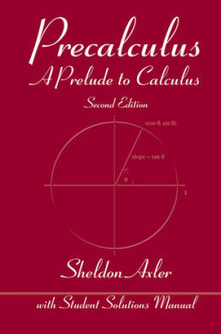 Cover of Precalculus a Prelude to Calculus 2E