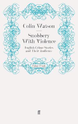 Book cover for Snobbery With Violence