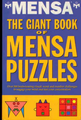 Book cover for Giant Book of Mensa Puzzles