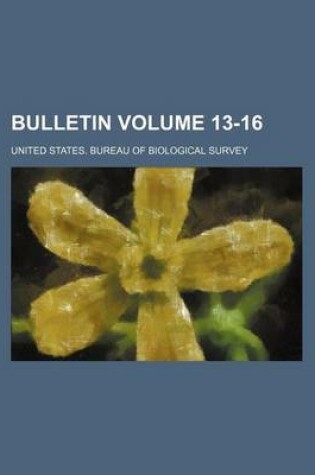 Cover of Bulletin Volume 13-16