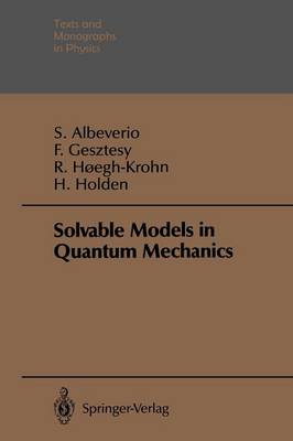 Book cover for Solvable Models in Quantum Mechanics