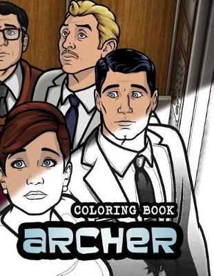 Book cover for Archer Coloring Book