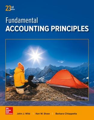 Book cover for Fundamental Accounting Principles