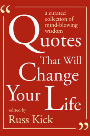 Cover of Quotes That Will Change Your Life