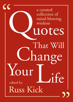 Book cover for Quotes That Will Change Your Life