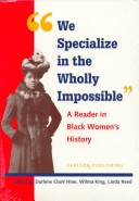 Book cover for "We Specialize in the Wholly Impossible"