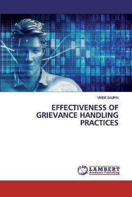 Book cover for Effectiveness of Grievance Handling Practices